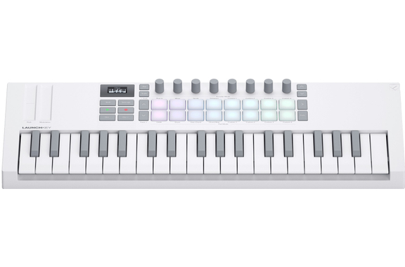 Novation Launchkey 37 Mini MK4 Bianco image 3
