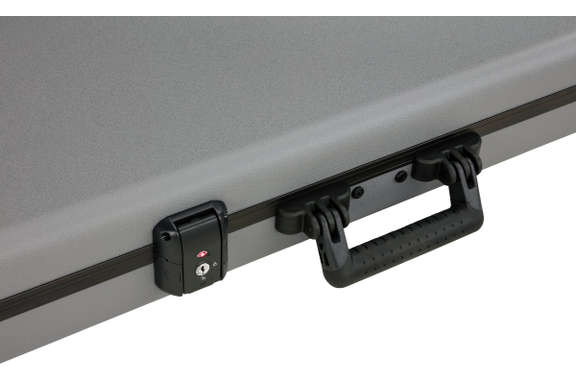 Fender Deluxe Molded Case Para Stratocaster/Telecaster Plata/Azul image 3