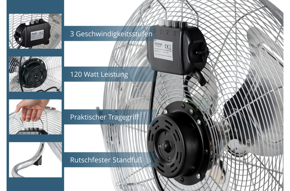 Stagecaptain FV-200 MkII 20" Vloerventilator 4x Set image 3