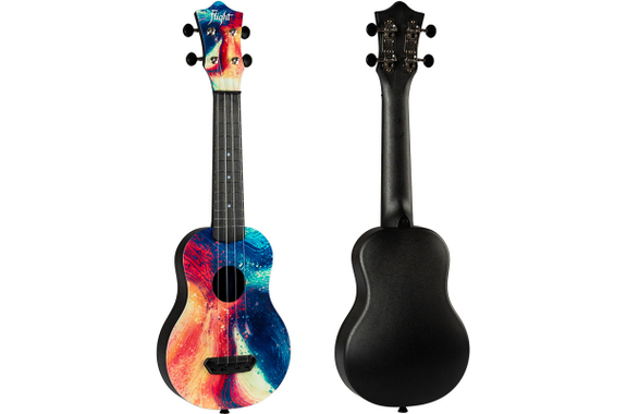 Flight UTS-40 Swirl Ultra Travel Ukulele Set image 3