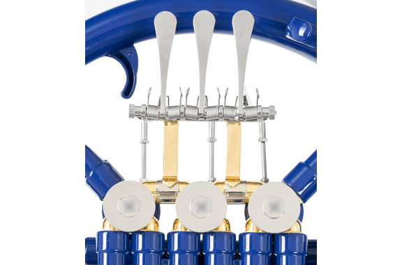 Classic Cantabile WH-20BL MardiBrass Cor d'harmonie en plastique en Fa Bleu image 3