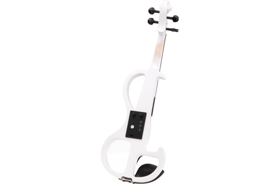 Classic Cantabile EV-90WH 4/4 E-Violine weiß image 3
