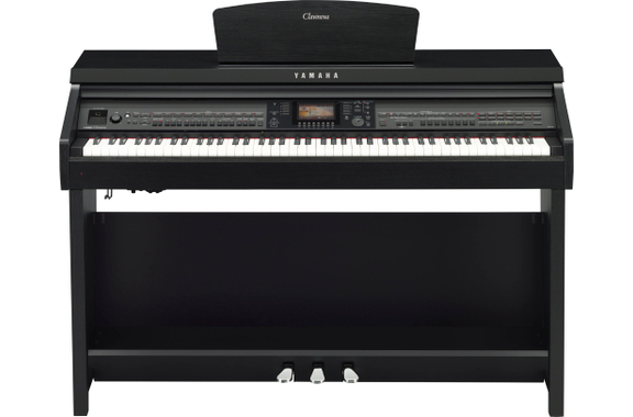 Yamaha CVP-701 B Clavinova Digitalpiano Schwarz Matt Set image 3