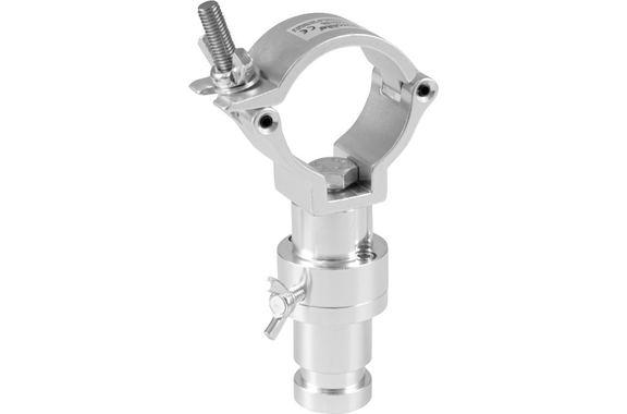Eurolite TPZ-1 Klammer mit TV-Zapfen Silber image 3