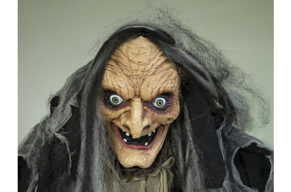 Europalms Halloween Hexe Nahema Figur animiert, 160cm image 3