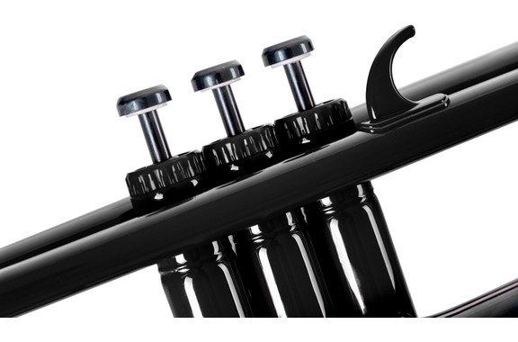 Classic Cantabile KTP-30BK MardiBrass Kunststof Bb-Trompet Zwart image 3