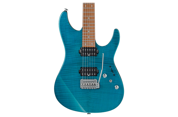 Ibanez MM1-TAB Guitare Électrique Transparent Aqua Blue image 3