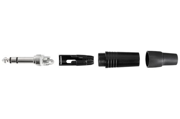 Pronomic JPLUG Black Stereo-Klinkenstekker 10-pack image 3
