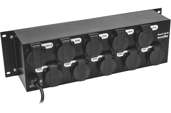 Eurolite Board 10-ST 10x Prises Avec Terre image 3