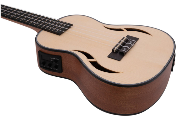 Dimavery UK-800 Concert Ukulele Épicéa image 3