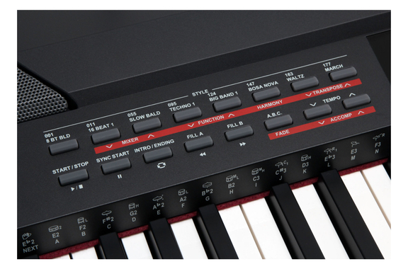 Classic Cantabile SP-250 BK Stagepiano noir Set Deluxe incluant support, banc, casque et méthode image 3