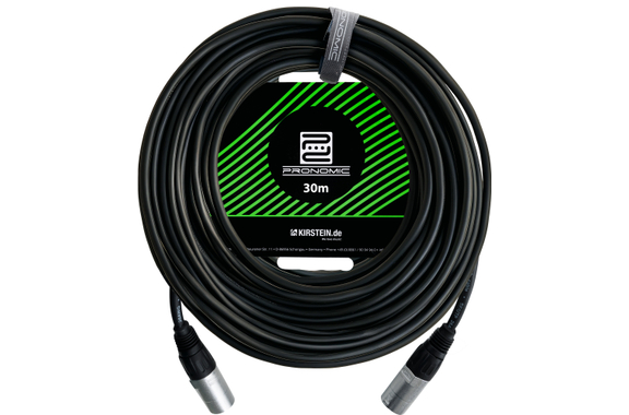 Pronomic ECM-30 BK CAT5e Cable De Red 30 M + Set Con Carrete image 3