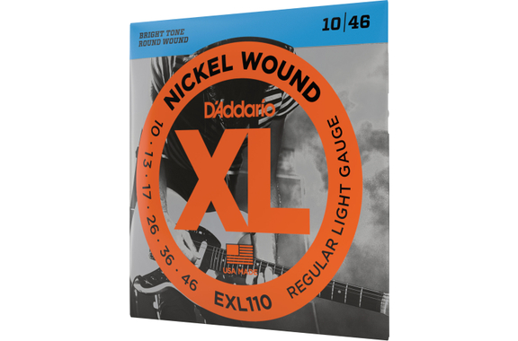 D'Addario EXL110 Regular Light image 3