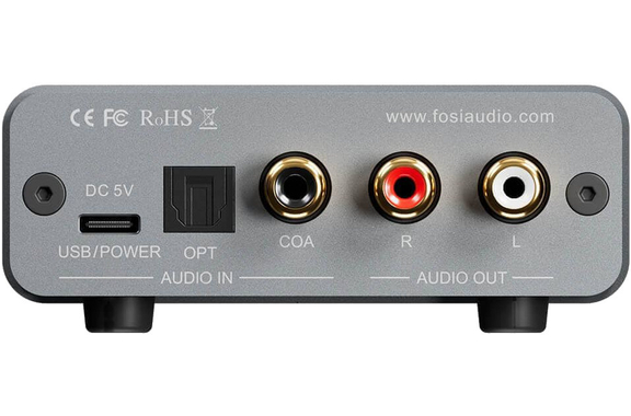 Set Fosi Audio K5 Pro DAC / Pronomic Amplificador De Auriculares image 3