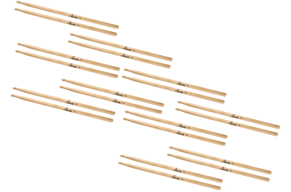 10 Paar XDrum Schlagzeug Sticks 7A Wood Tip image 3