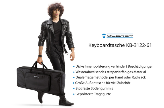 Funda para Teclado McGrey KB-3122-61 image 3