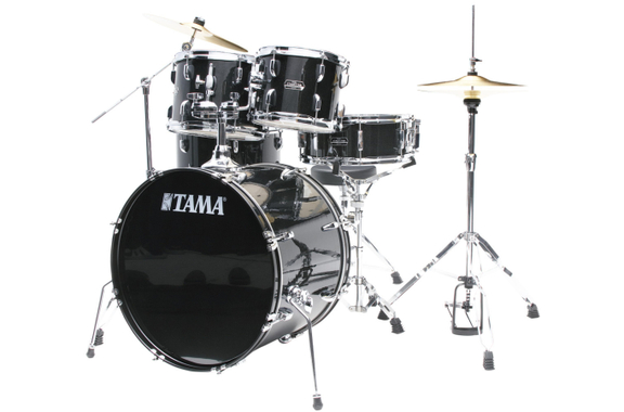 Tama ST52H5-BNS Stagestar Drumkit Black Night Sparkle Taschen Set image 3