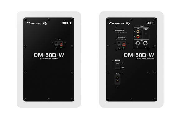Pioneer DJ DM-50D Blanco Par image 3