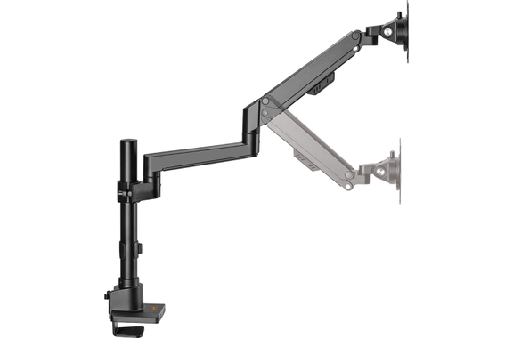my wall HL 51-2 Support De Bureau Entièrement Articulé Pour 2 Écrans Plats image 3