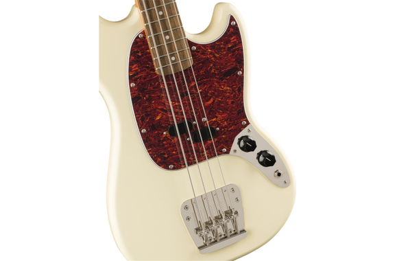 Squier Classic Vibe '60s Mustang Bass Olympic White image 3