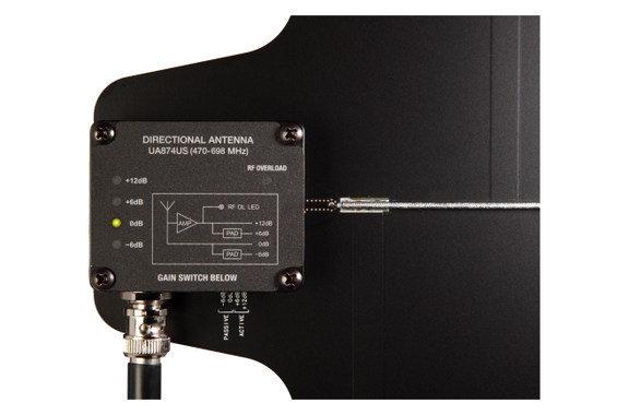 Shure UA874-WB Antena Direccional Activa image 3