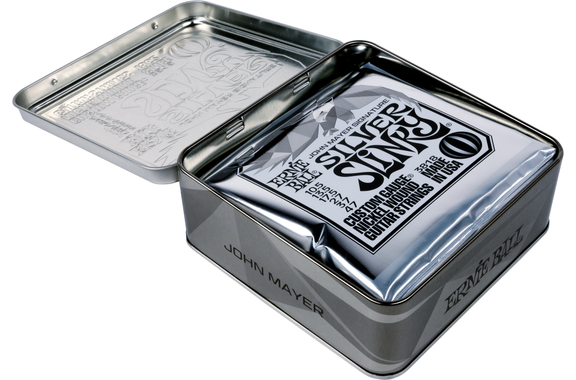 Ernie Ball 3818 John Mayer Silver Slinky 3-Pack image 3