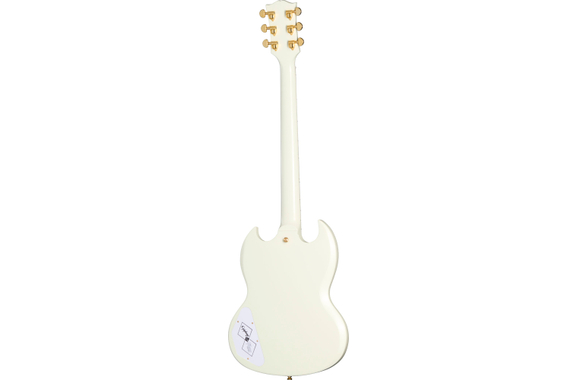 Epiphone 1963 Les Paul SG Custom With Maestro Vibrola Classic White image 3