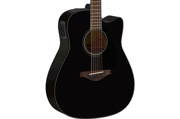 Yamaha FGX800C Black image 3
