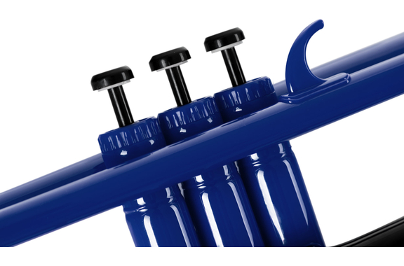 Classic Cantabile KTP-30BU MardiBrass Tromba in Plastica Bb Blu image 3