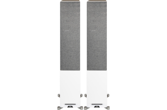 ELAC Debut Reference DFR52 Floorstanding Speakers Pair White/Oak image 3