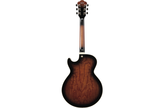 Ibanez AG95QA-DBS Dark Brown Sunburst image 3