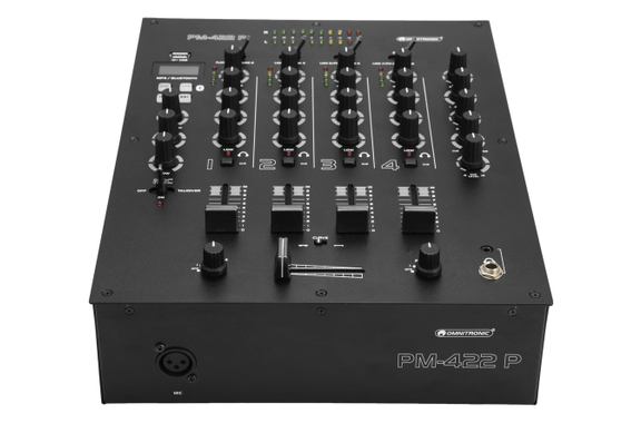 Omnitronic PM-422P DJ Mixer met Bluetooth & MP3-Player Set image 3