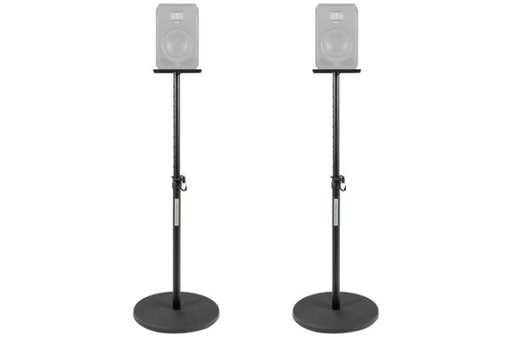 Pronomic SLS-128 BK Studio Monitor Stand with Round Base Pair image 3