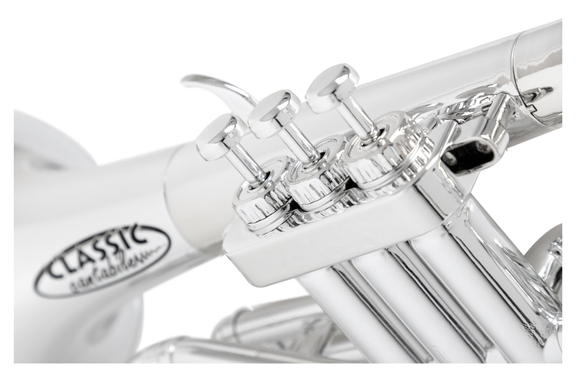 Classic Cantabile KFL-30SR MardiBrass Plastic Bb Flügelhorn Silver image 3