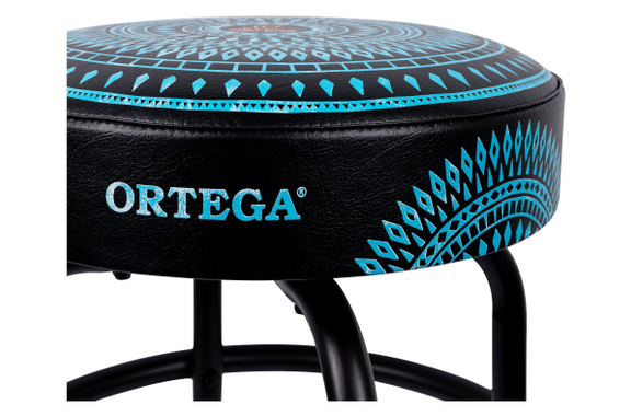 Ortega OBS30-BLKC 30" Bar Stool Blue Kaleidoscope image 3