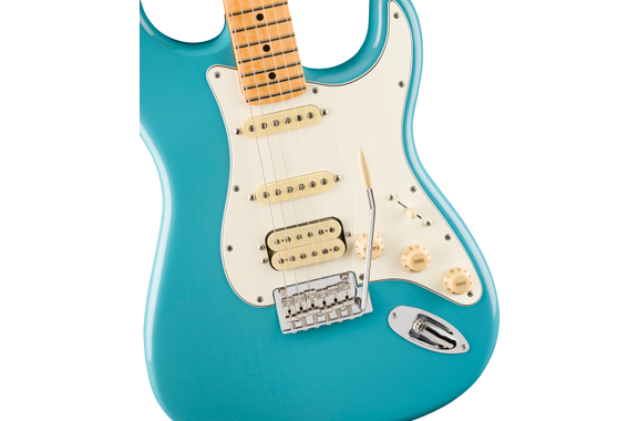 Fender Player II Stratocaster HSS MN Aquatone Blue image 3