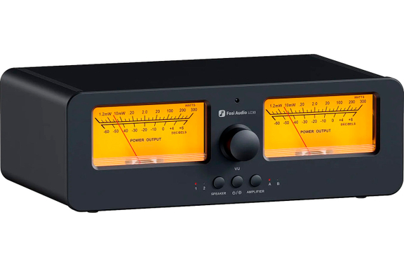 Conmutador Fosi Audio LC30 VU Amplificador/Altavoces Naranja image 3