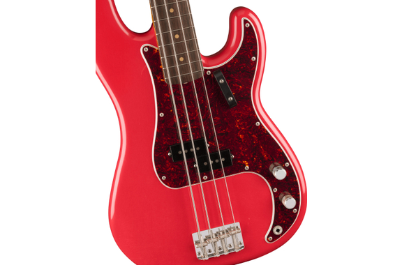 Fender Vintera II Road Worn '60s Precision Bass Fiesta Red image 3