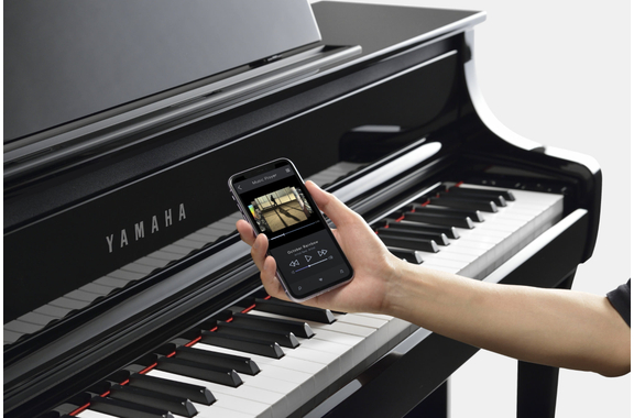 Yamaha CLP-875 B Piano Digital Negro Mate image 3