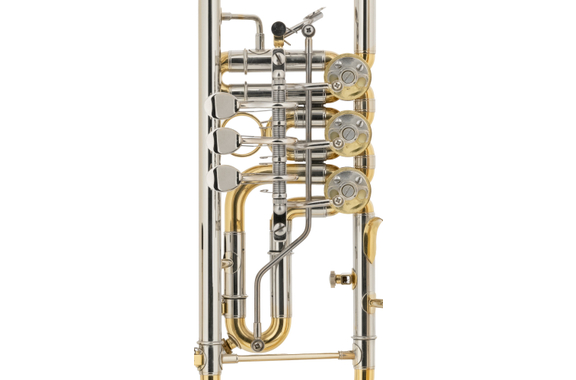 Classic Cantabile TR-43G Bb Concert Trumpet Gold Brass image 3