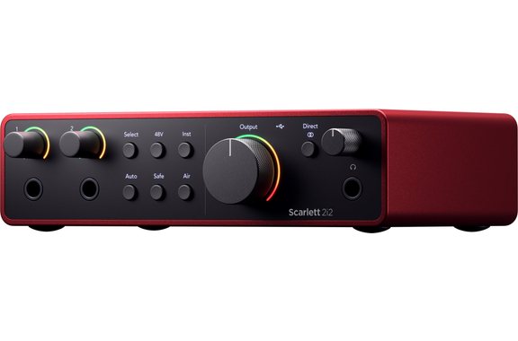 Focusrite Scarlett 2i2 4th Gen Recording Pack image 3