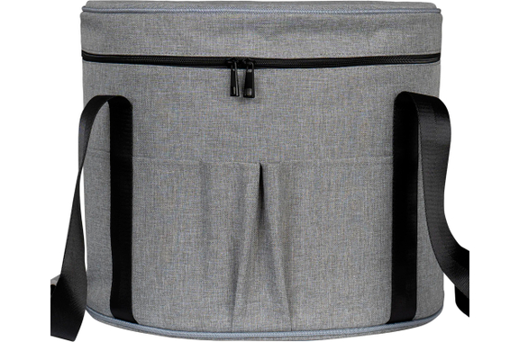 Sela SECBB14 Crystal Singing Bowl Bag Gray 14" image 3