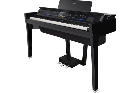 Yamaha CVP 909 PE Digitalpiano schwarz Hochglanz image 3