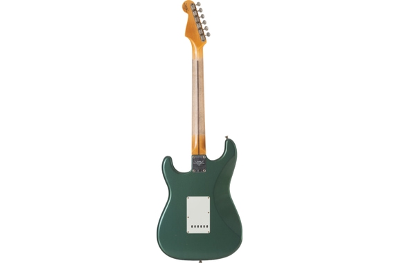 Fender Custom Shop Time Machine 1956 Stratocaster Journeyman Relic Aged Sherwood Green Metallic image 3
