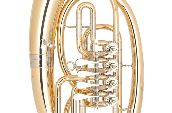 Miraphone Bb-Tenorhorn 47WL4 Loimayr Messing/Goldmessing 4-ventilig image 3