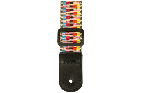 Cascha HH 2200 Ukulele Gurt Jaquard - Regenbogen image 3