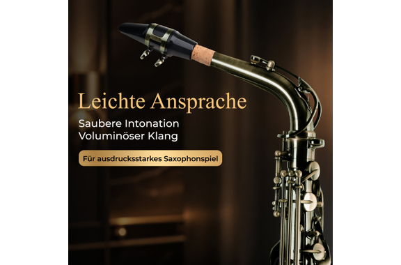 Classic Cantabile Winds AS-450 Antique Yellow Saxofón Alto image 3