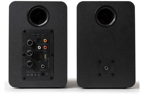 Vulkkano A4 HDMI ARC Aktivlautsprecher Schwarz image 3