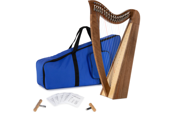Classic Cantabile H-19 WN Keltische Harfe 19 Saiten  - Retoure (Zustand: gut) image 3