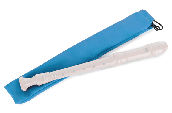Classic Cantabile Tas Voor Sopraanblokfluit Blauw image 3